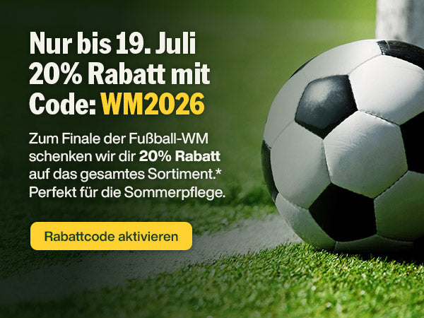 -20% auf das ganze Sortiment: Code WM2026