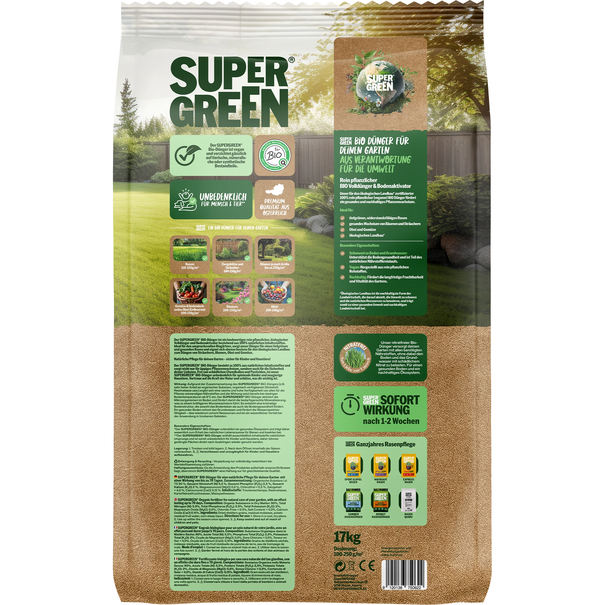 dünger aufbewahren Bio-Dünger – SUPERGREEN
