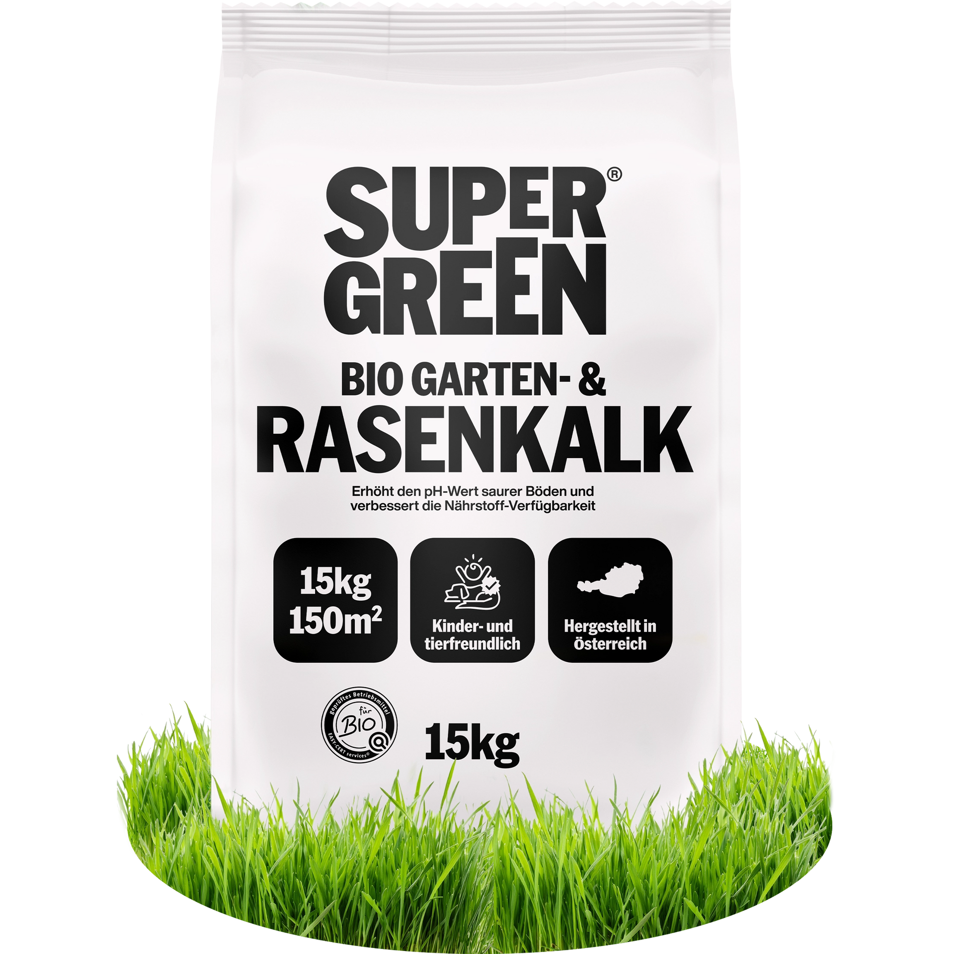rasenkalk und dünger gleichzeitig Bio-Rasenkalk & Gartenkalk