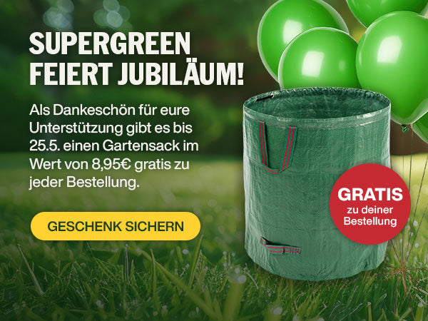 Bis 25.5.: GRATIS Gartenabfallsack sichern!