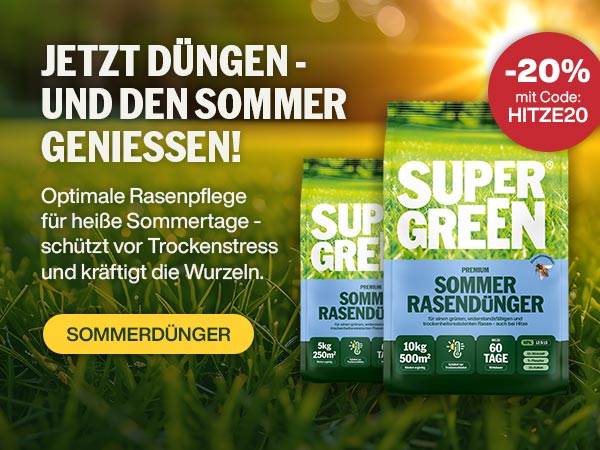 Sommerdünger -20% mit Code HITZE20